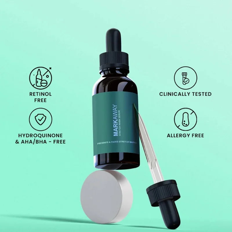 Markaway Stretch Mark Serum | For Scars & Skin Elasticity