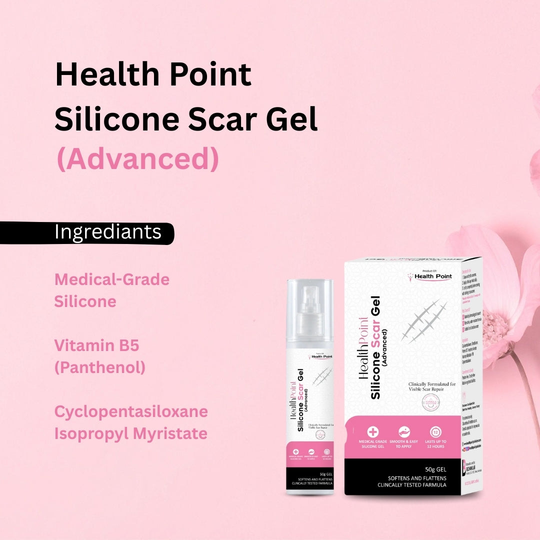 Health Point Advanced Silicone Scar Gel – #1 Scar Gel in Pakistan