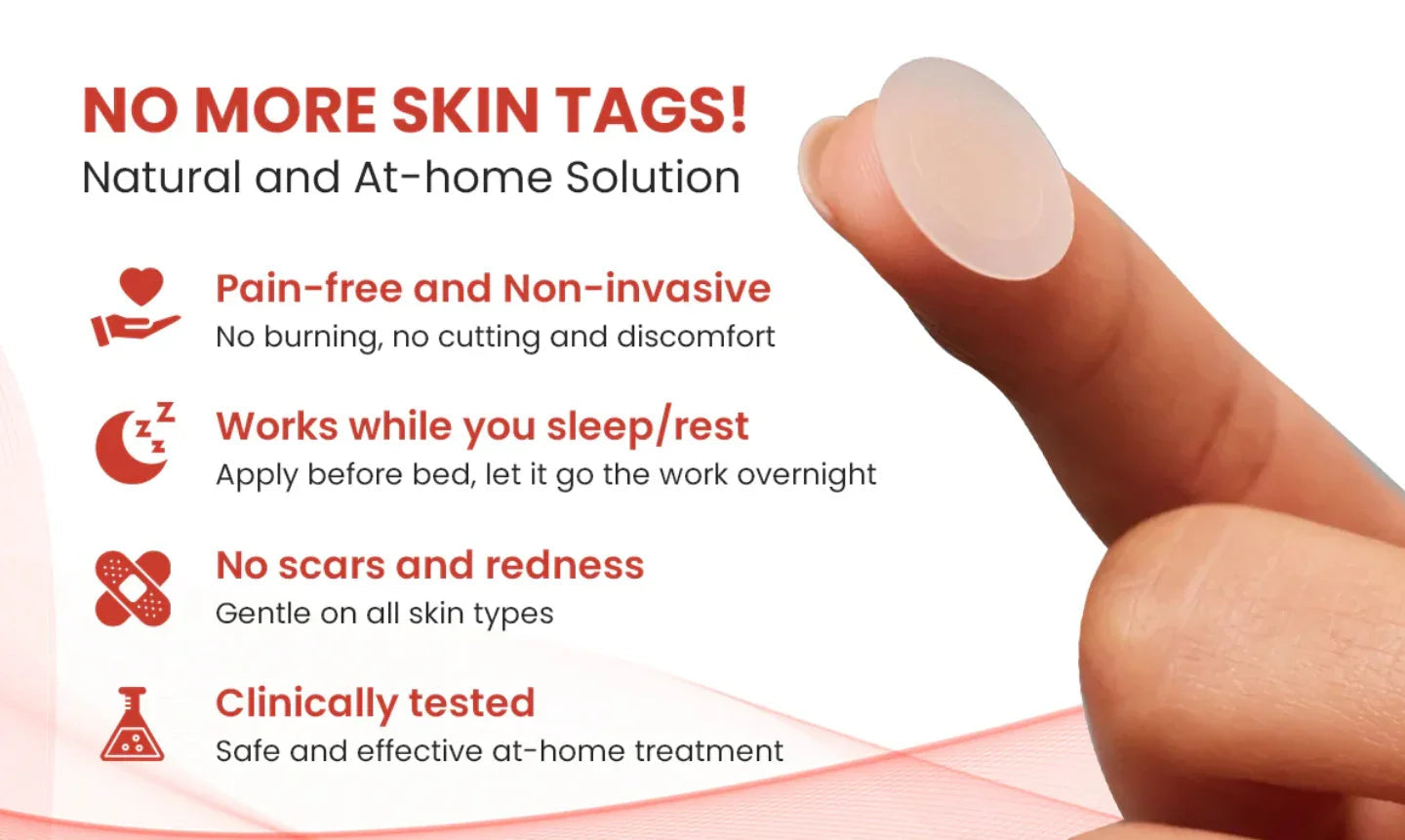 DERMA SMOOTH® SKIN TAG REMOVER PATCH