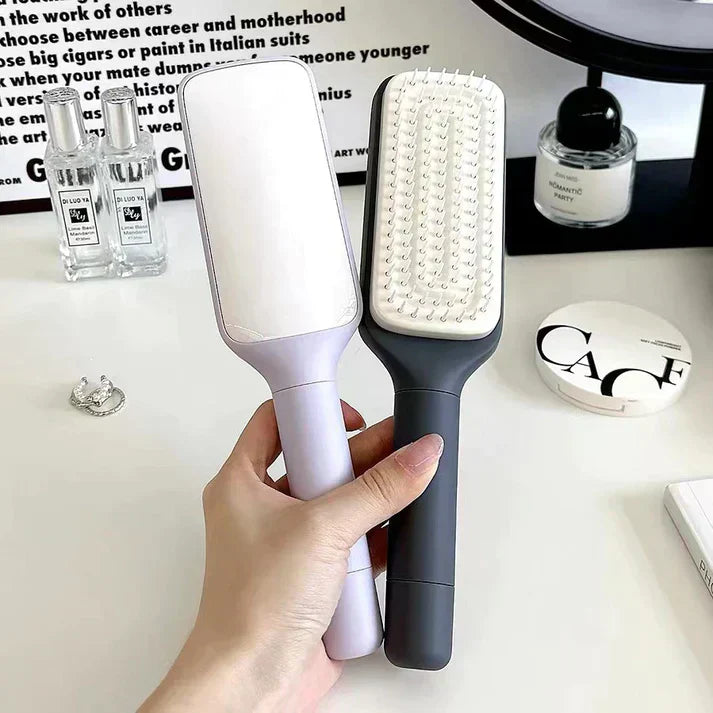 4-in-1 Self-Cleaning Hair Comb Brush.