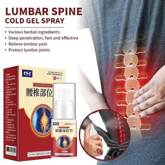 Lumbar Spine Cold Gel Spray